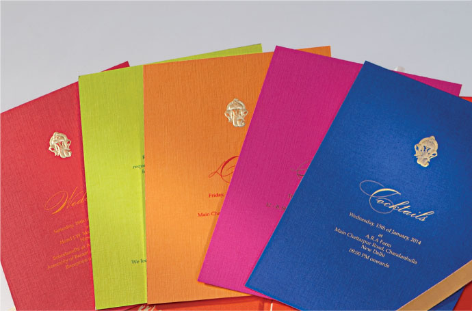 Amar Sarin Wedding Invitations Card