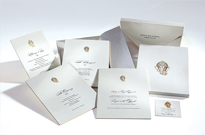 Anil and Kiran Agarwal Wedding Card