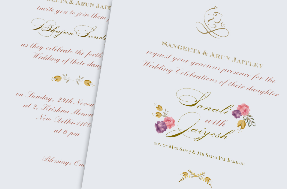 Wedding Invitation Card