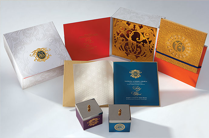 Gold Wedding Invitations