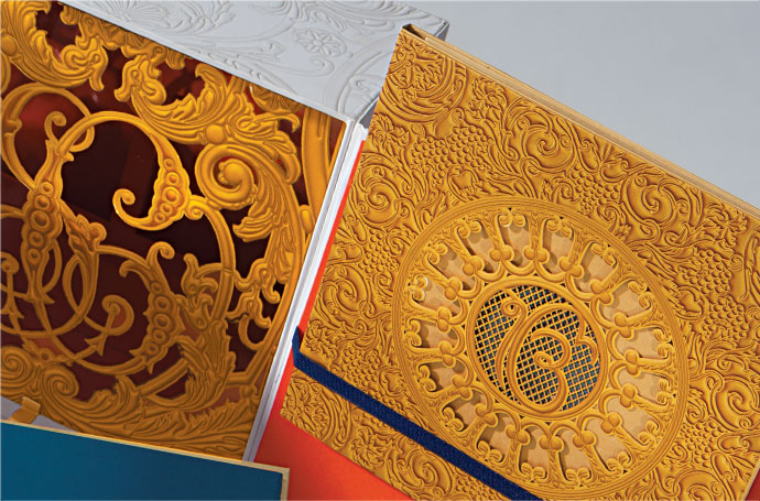 Gold Invitation Cards