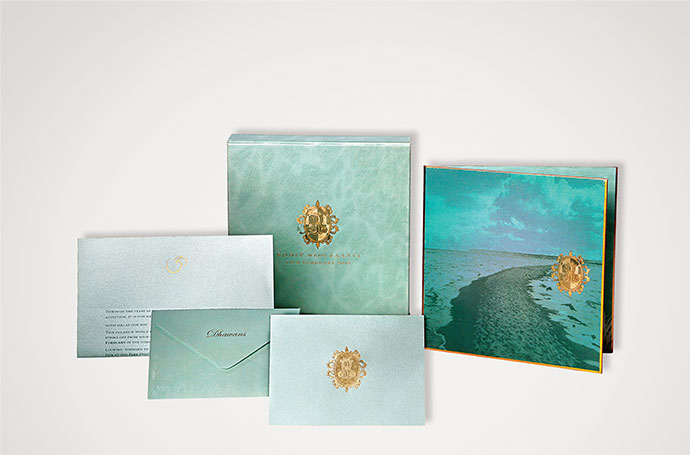 Beach Theme Wedding Cards