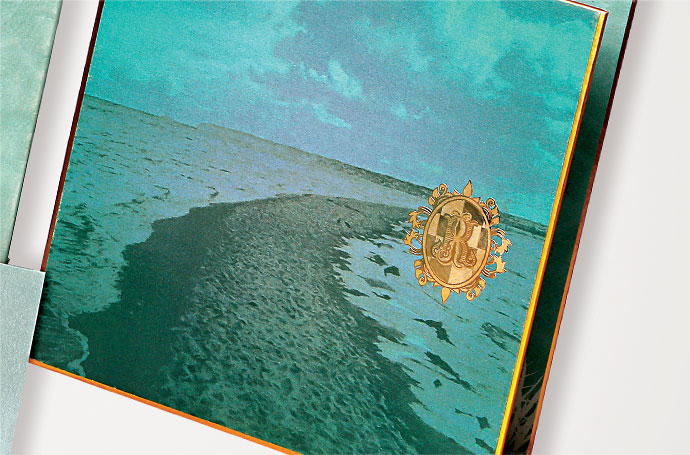 Beach Theme Wedding Invitation