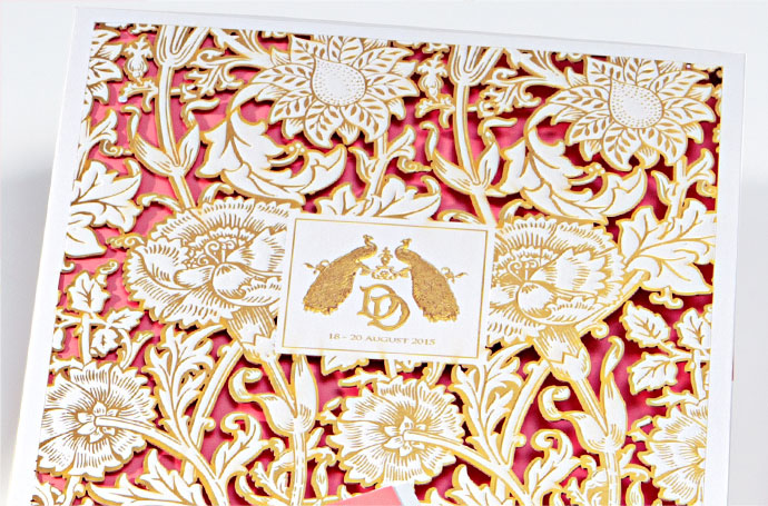 Laser Cut Wedding Cards