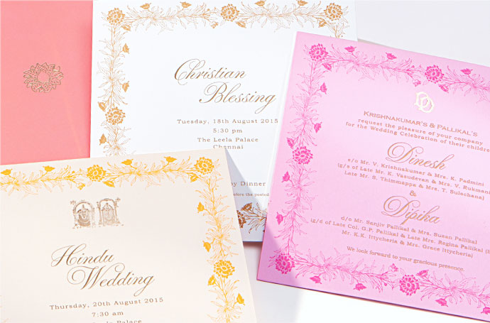 Laser Cut Invitation Cards