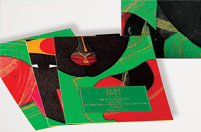 Handmade Wedding Invitation Cards