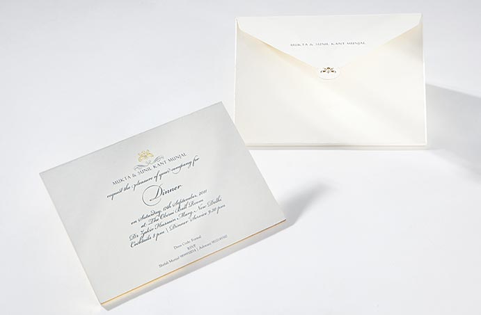 Casual Dinner Invitation