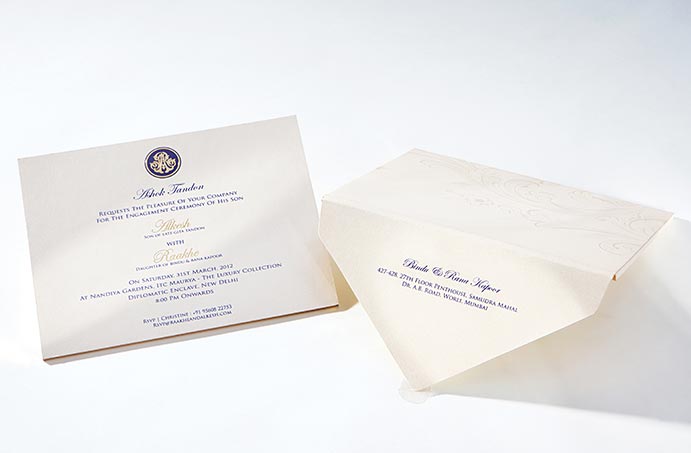 Engagement Dinner Invitations