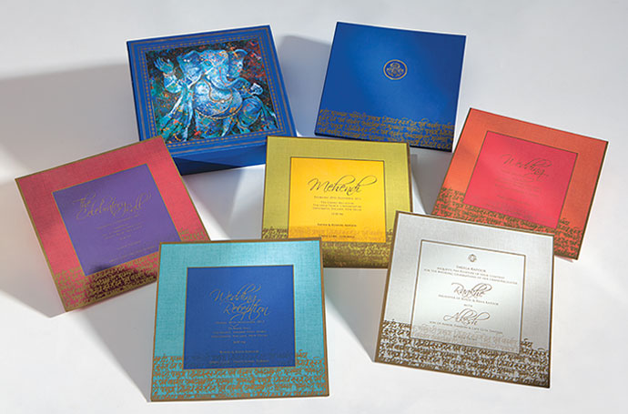 Pattern Wedding Cards