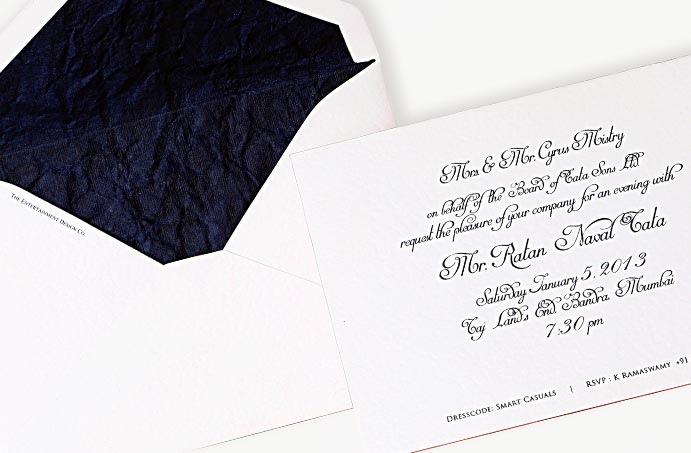 Farewell Dinner Invitation